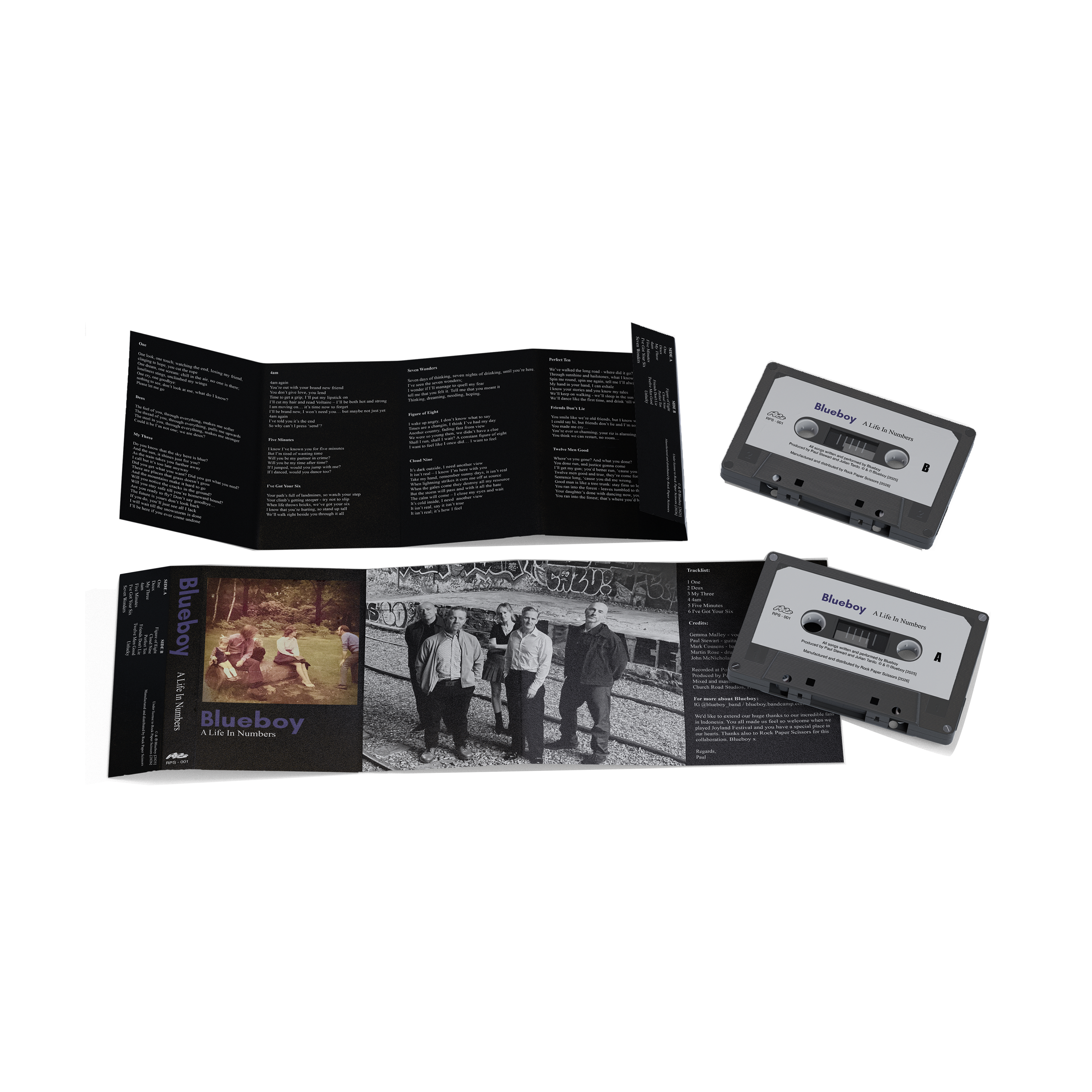 Blueboy "A Life In Numbers" Cassette