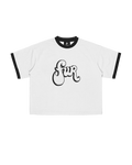 Fur "Logo" Baby Ringer Tee